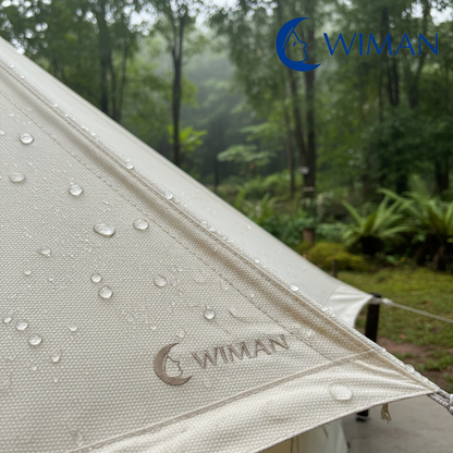 เต็นท์กระโจมสีขาวครีม คลาสสิค มีเสากลาง กางง่าย ใช้งานสะดวก ถ่ายรูปสวย มาตรฐาน คุณภาพสูง - วิมานแอร์ Wiman Air [wiman_image_20251119_231302_0]