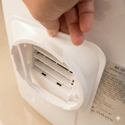 ตัวต่อท่อลมร้อนเชื่อมกับแอร์เคลื่อนที่ 3000 และ 9000 BTU 12000btu สำหรับเชื่อมต่อท่อลมเข้ากับตัวเครื่อง ราคาพิเศษ มาตรฐาน - wiman [ข้อต่อด้านหลัง5]