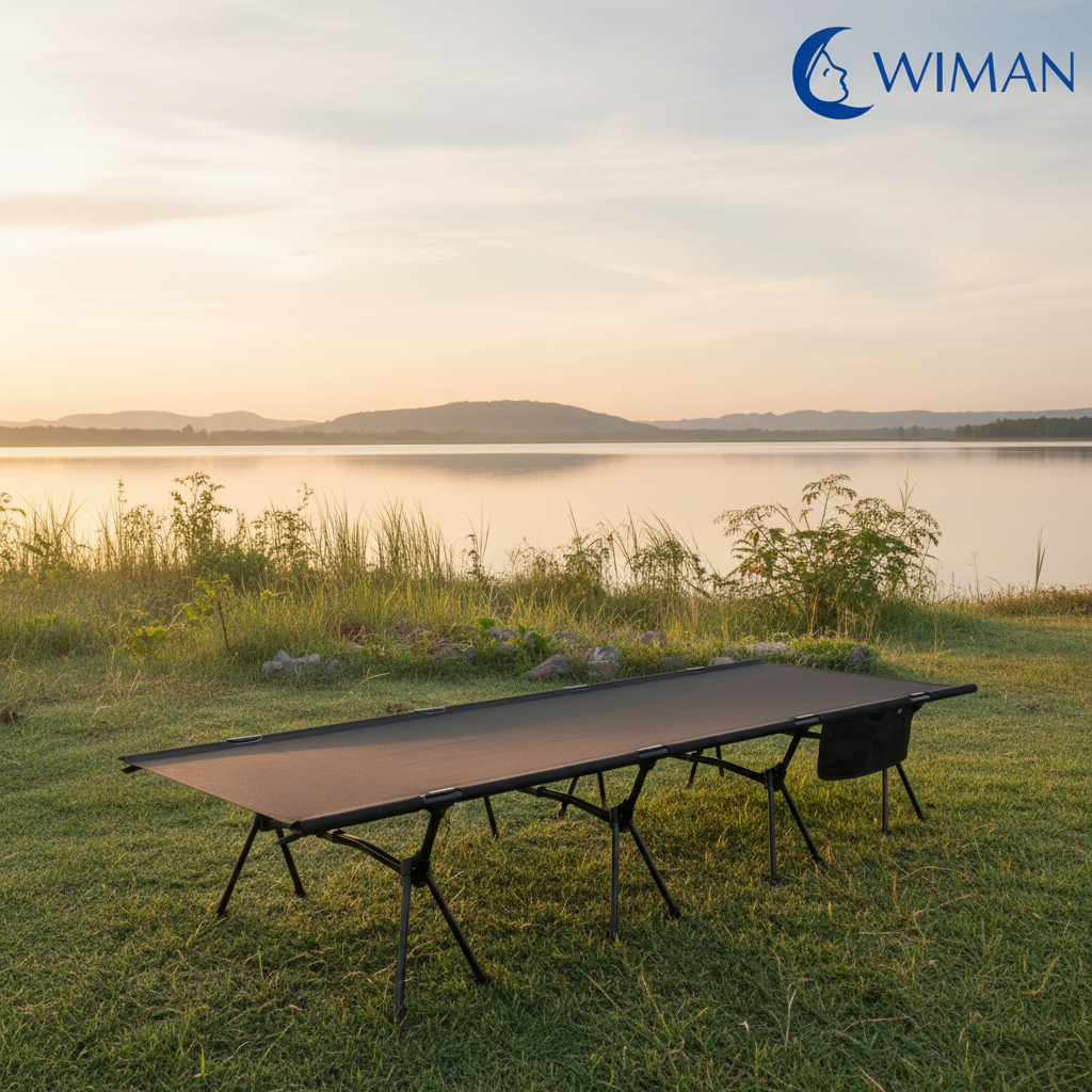 camping cot, เตียงสนาม, เตียงคอต, เตียงแคมปิ้ง มาตรฐาน คุณภาพสูง - undefined [wiman_image_20251121_213455_0]