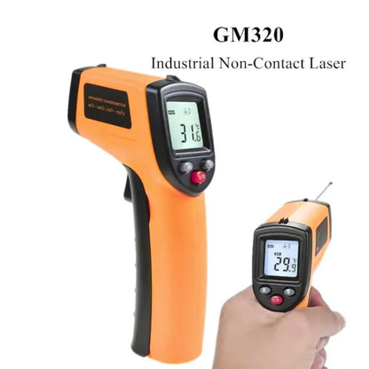 เครื่องวัดอุณหภูมิอินฟราเรด BENETECH GM320 วัดแม่นยำสูง -50 ถึง 400°C | WIMAN AIR