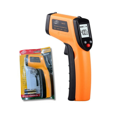 เครื่องวัดอุณหภูมิอินฟราเรด BENETECH GM320 วัดแม่นยำสูง -50 ถึง 400°C | WIMAN AIR