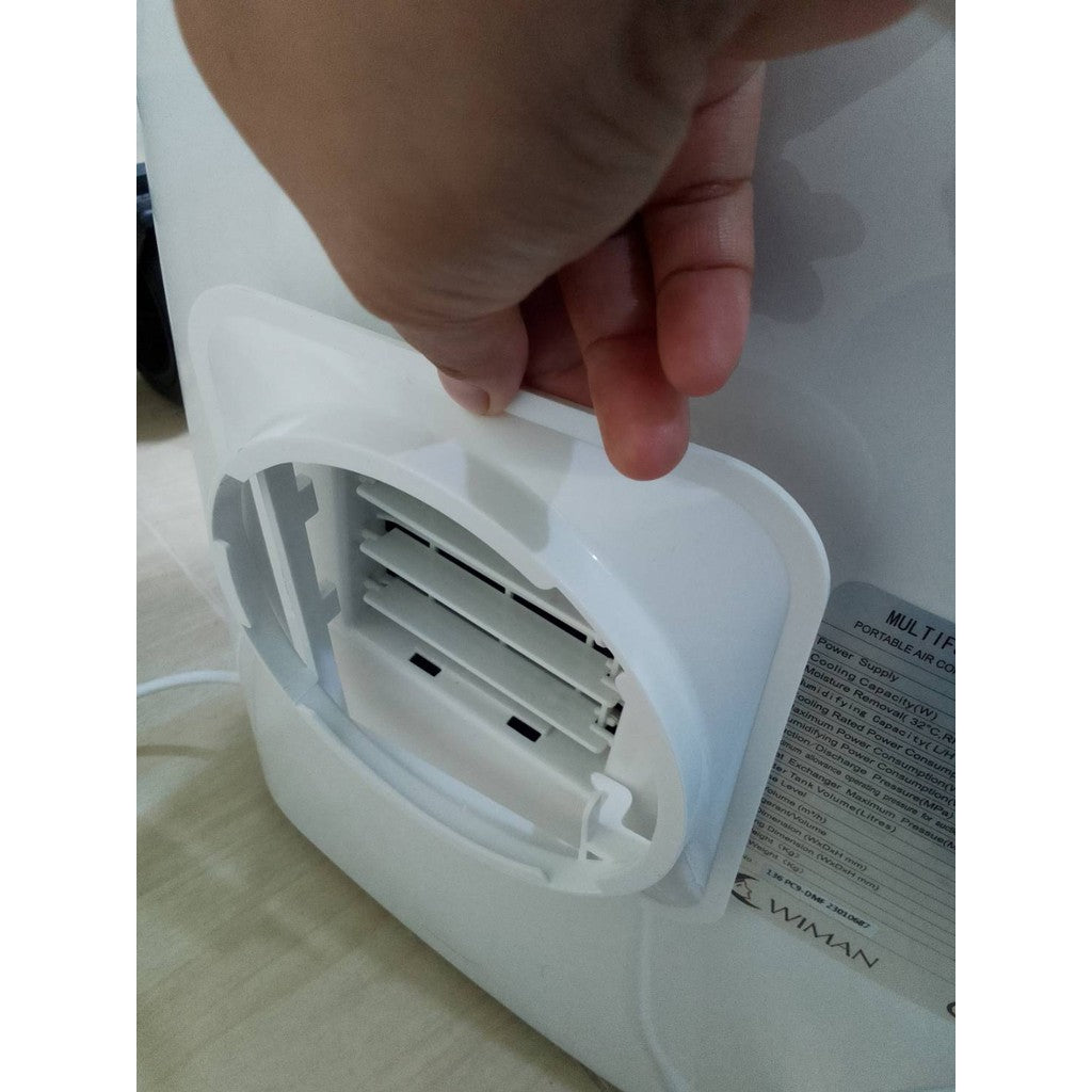 ตัวต่อท่อลมร้อนแอร์เคลื่อนที่ 3000 และ 9000 BTU ระบบล็อคมั่นใจ