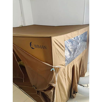 Wiman- Gold Tent and 9000BTU air conditioner