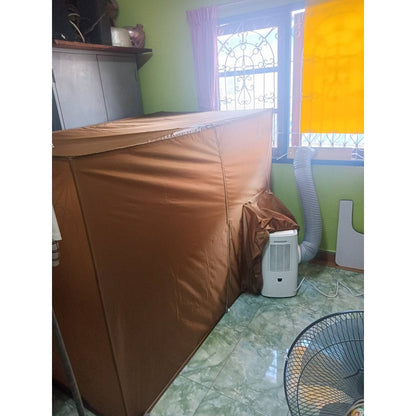 Wiman- Gold Tent and 3000BTU air conditioner