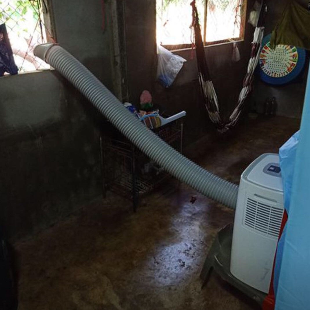 WIMAN ท่อลม (exhaust duct) สำหรับแอร์เคลื่อนที่ มีให้เลือก 4 ขนาด Compatibility ใช้ได้กับแอร์เคลื่อนที่ทั่วไป