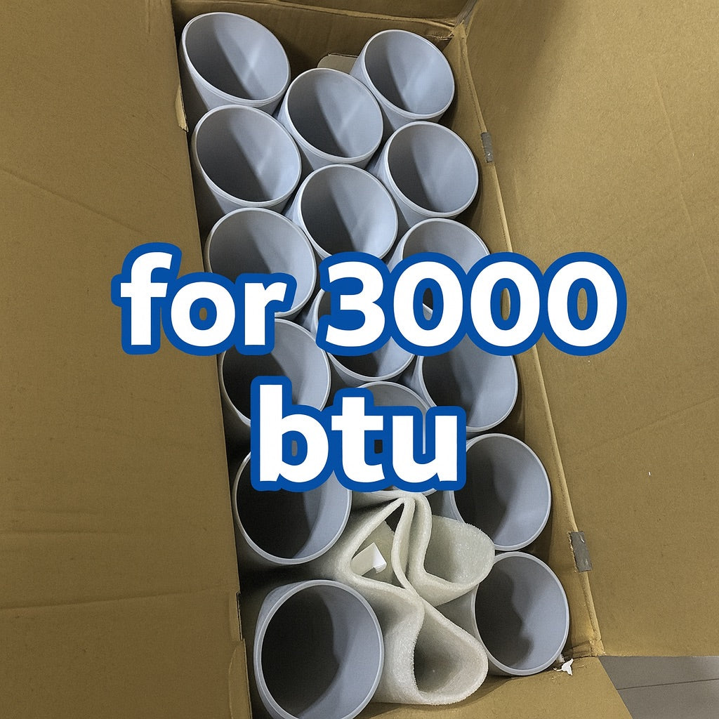 WIMAN ท่อลม (exhaust duct) สำหรับแอร์เคลื่อนที่ มีให้เลือก 4 ขนาด Compatibility ใช้ได้กับแอร์เคลื่อนที่ทั่วไป