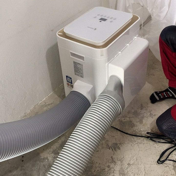 WIMAN ท่อลม (exhaust duct) สำหรับแอร์เคลื่อนที่ มีให้เลือก 4 ขนาด Compatibility ใช้ได้กับแอร์เคลื่อนที่ทั่วไป
