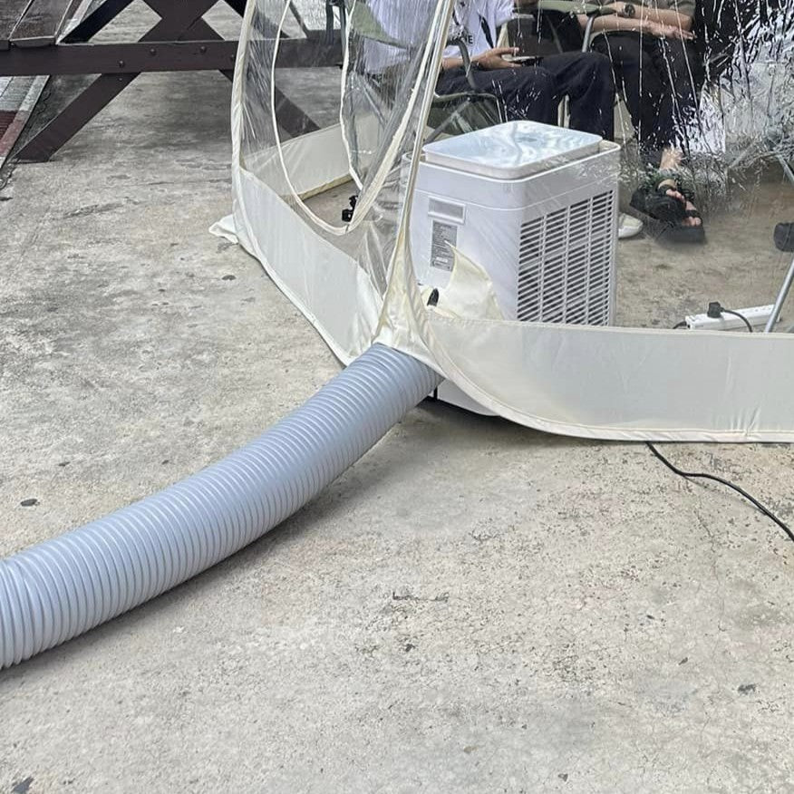 WIMAN ท่อลม (exhaust duct) สำหรับแอร์เคลื่อนที่ มีให้เลือก 4 ขนาด Compatibility ใช้ได้กับแอร์เคลื่อนที่ทั่วไป