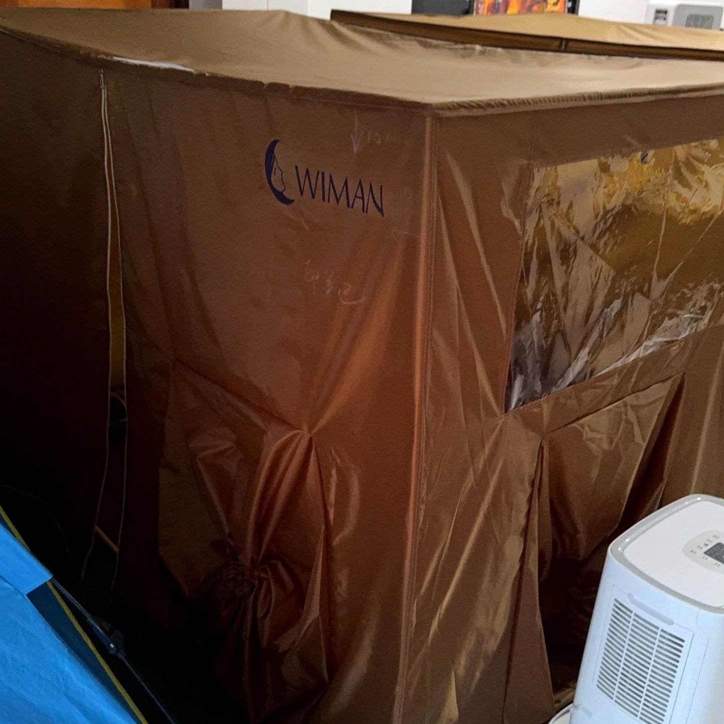 ชุดแอร์วิมานแอร์ 3000 บีทียู + มุ้งแอร์สีน้ำตาล 4/5/6 ฟุต