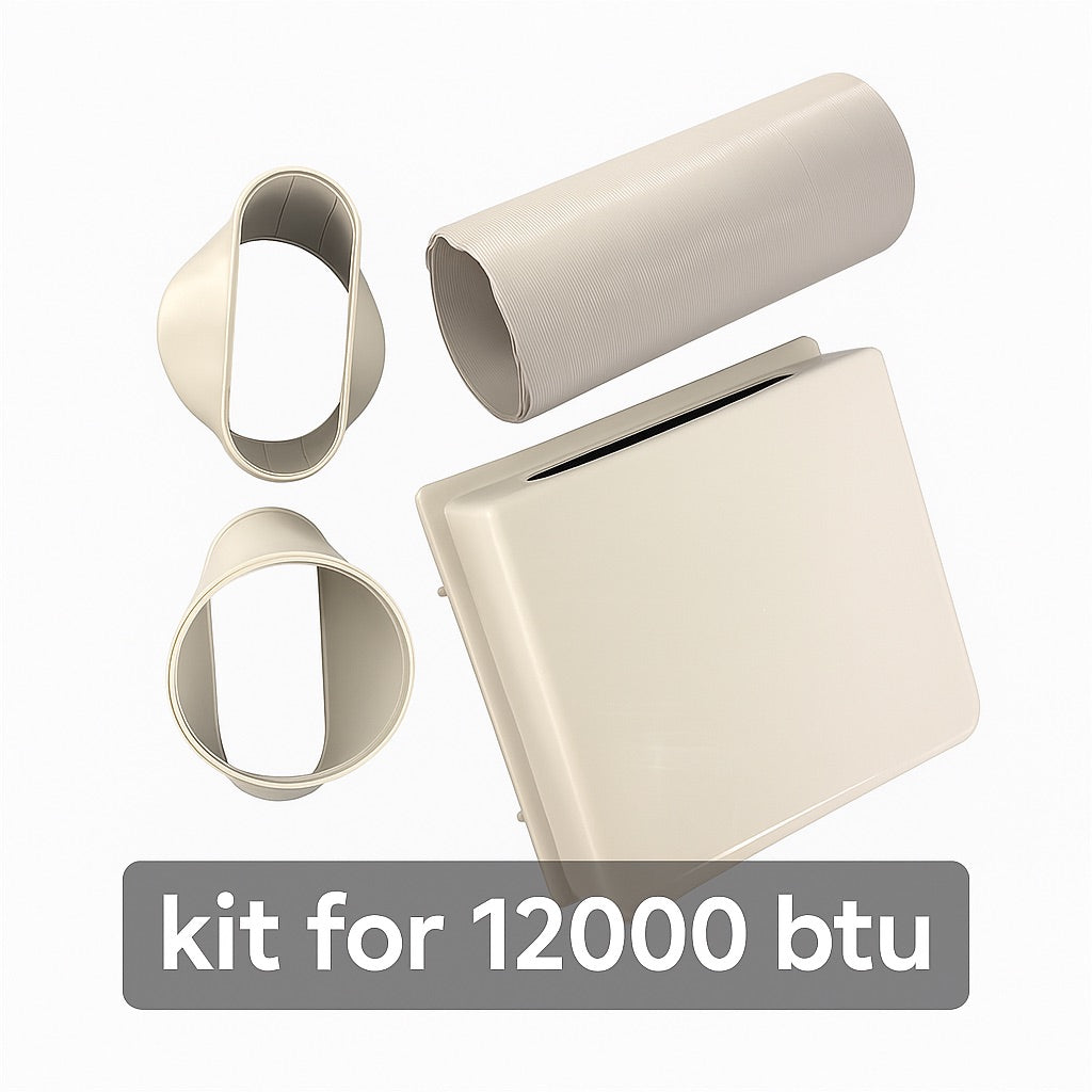 ชุด 2 ท่อเสริม สำหรับแอร์เคลื่อนที่ วิมานแอร์ (9,000 / 12,000/18000 BTU)
