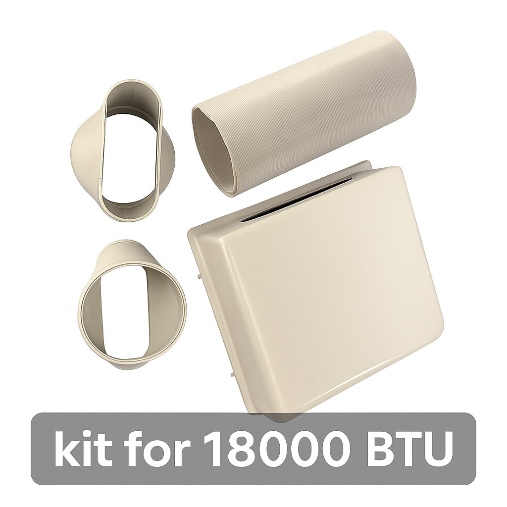 ชุด 2 ท่อเสริม สำหรับแอร์เคลื่อนที่ วิมานแอร์ (9,000 / 12,000/18000 BTU)