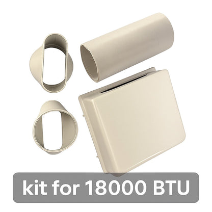 ชุด 2 ท่อเสริม สำหรับแอร์เคลื่อนที่ วิมานแอร์ (9,000 / 12,000/18000 BTU)