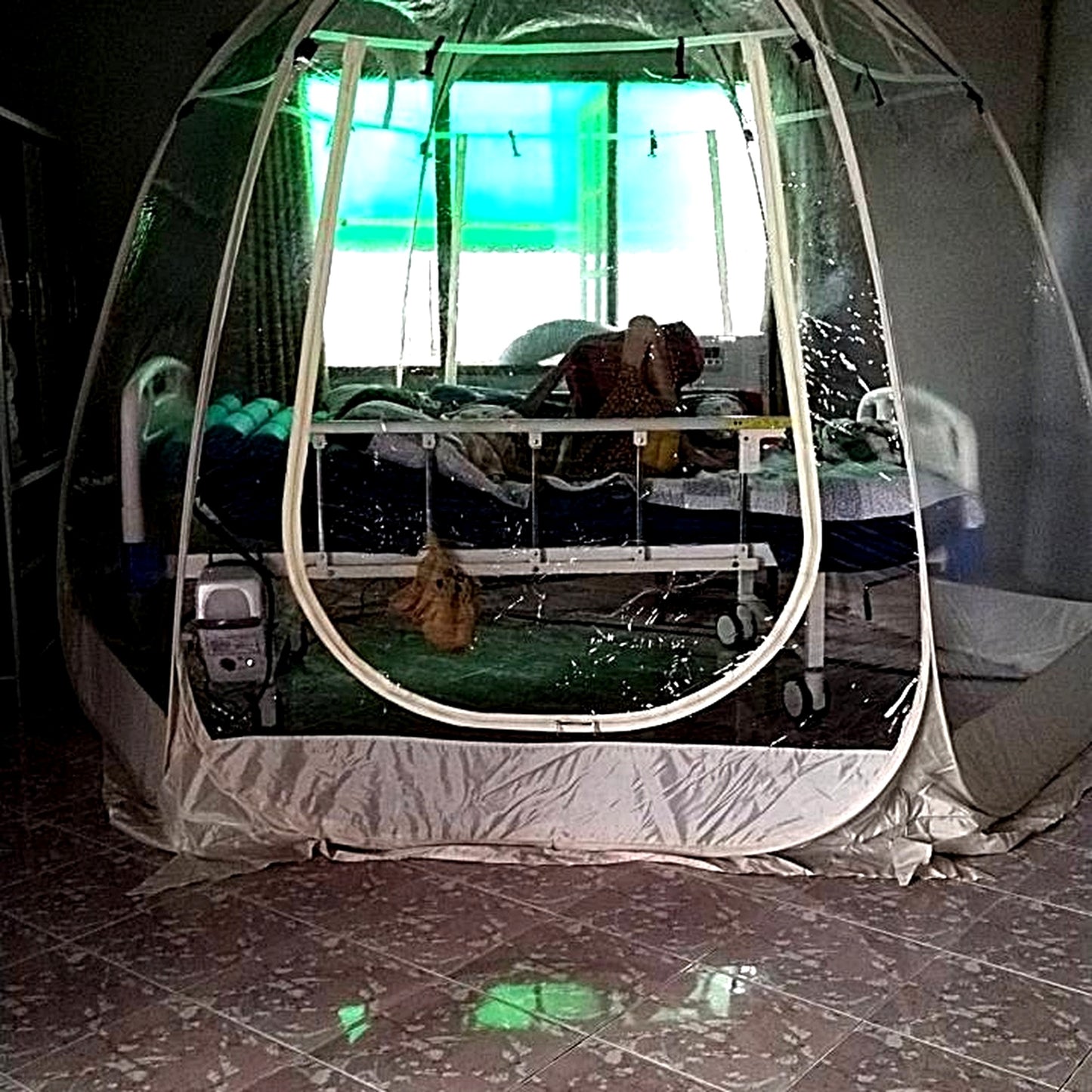 WIMAN โดมใส (Clear Dome Tent) — 3 m / 3.5 m กางง่ายด้วยสปริง