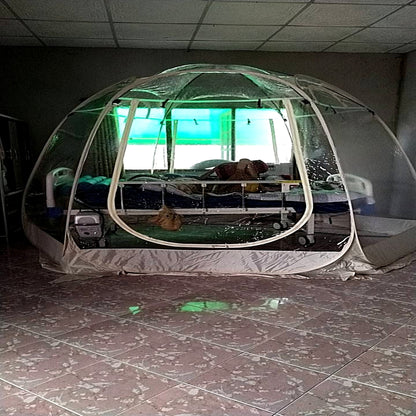 WIMAN โดมใส (Clear Dome Tent) — 3 m / 3.5 m กางง่ายด้วยสปริง