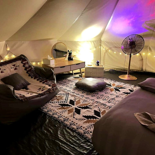 เต็นท์กระโจม WIMAN รุ่น 2 ประตู ขนาด 3 เมตร รองรับแอร์พกพา