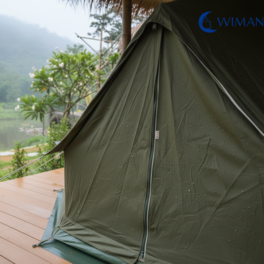 เต็นท์กระโจมสีเขียวธรรมชาติ ไม่มีเสากลาง พื้นที่โล่ง กว้างขวาง ตั้งเตียง/เฟอร์นิเจอร์ได้ จัดส่งฟรี ราคาพิเศษ - วิมานแอร์ Wiman Air [wiman_image_20251120_014608_0]